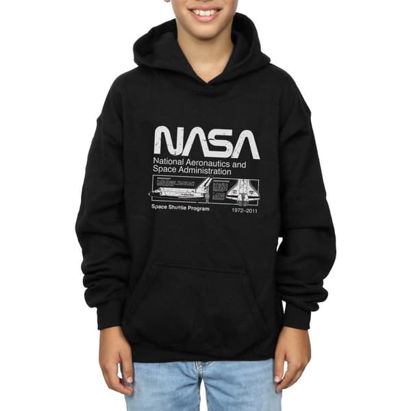 NASA Huvtröja med rymdfärja för pojkar