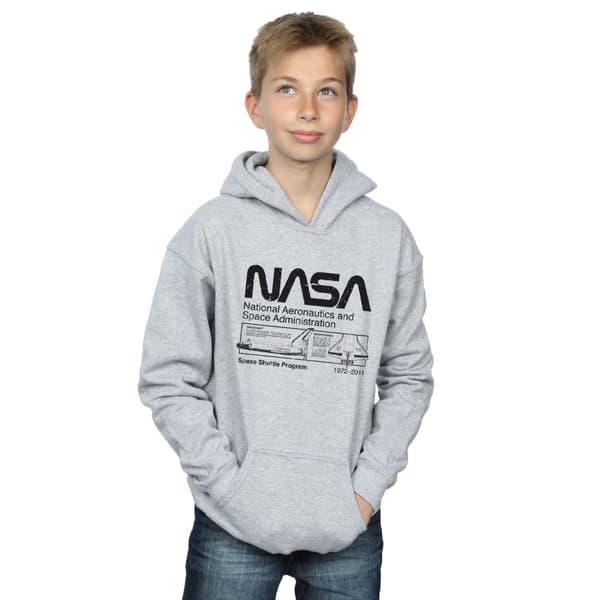 NASA Huvtröja med rymdfärja för pojkar