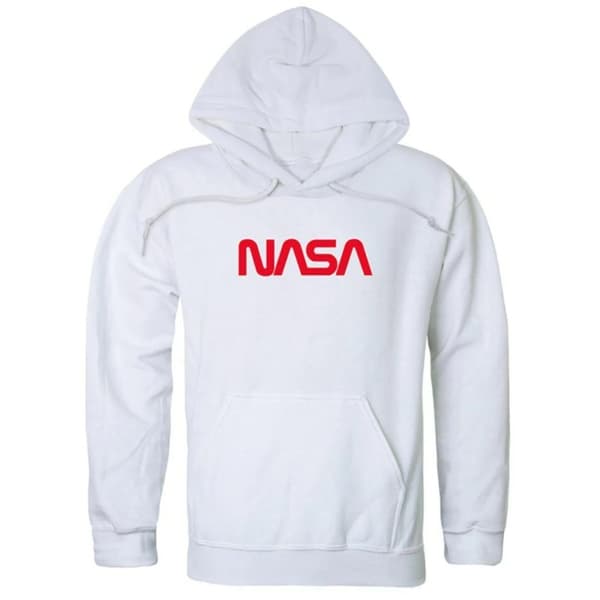 NASA Mens Modern Logo Hoodie