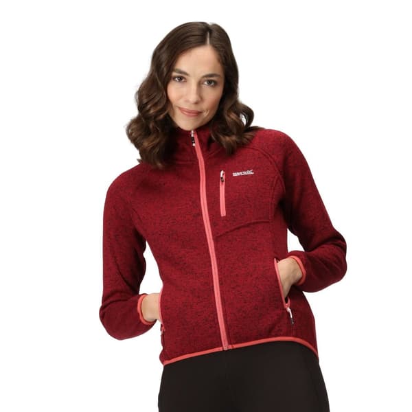 Regatta Womens/Ladies Newhill Marl Hooded Fleece Jacket