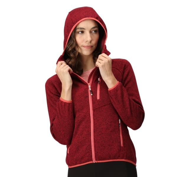 Regatta Womens/Ladies Newhill Marl Hooded Fleece Jacket