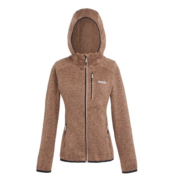 Regatta Womens/Ladies Newhill Marl Hooded Fleece Jacket