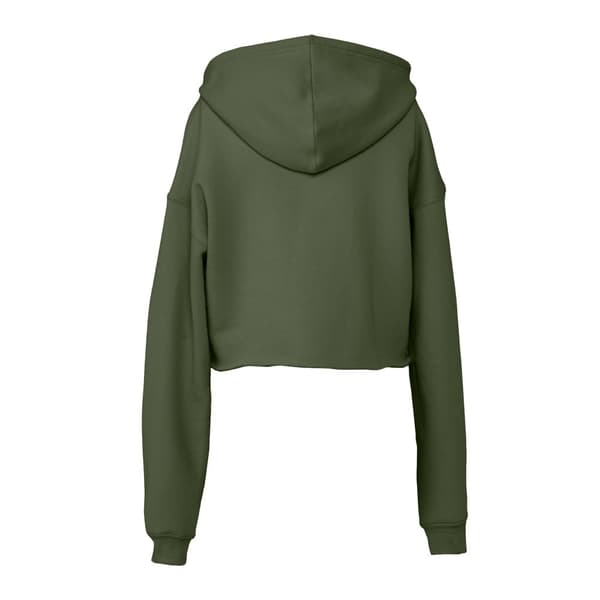 Bella + Canvas Dam/Ledam Fleece Crop Hoodie