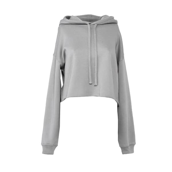 Bella + Canvas Dam/Ledam Fleece Crop Hoodie