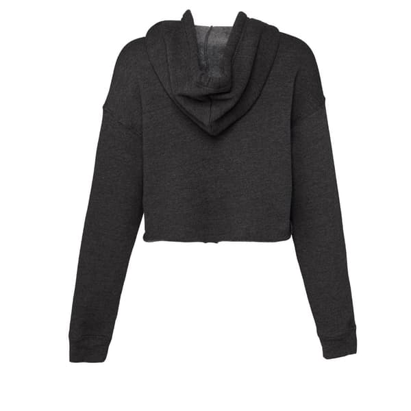 Bella + Canvas Dam/Ledam Fleece Crop Hoodie
