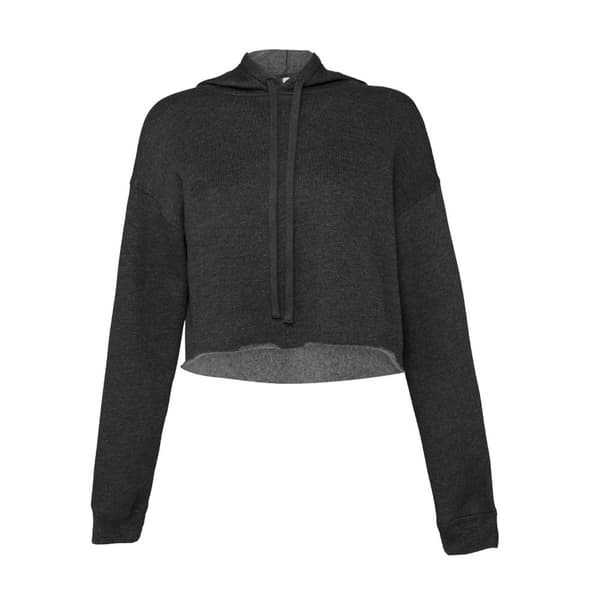 Bella + Canvas Dam/Ledam Fleece Crop Hoodie