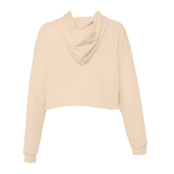 Bella + Canvas Dam/Ledam Fleece Crop Hoodie