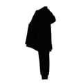 Miniatyrbild 3 av 3: Bella + Canvas Dam/Ledam Fleece Crop Hoodie