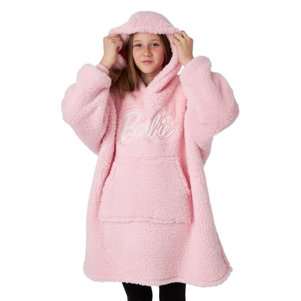 Barbie Girls Sherpa Hoodie Blanket