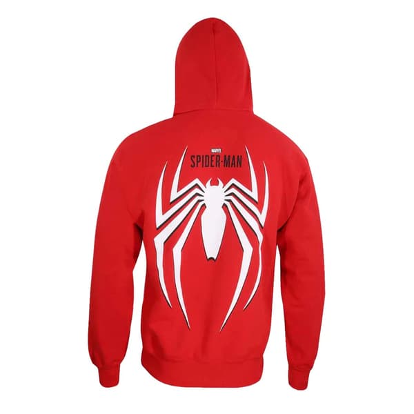 Spider-Man Unisex Adult Crest Pullover Hoodie
