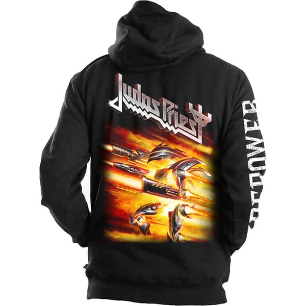 Judas Priest Unisex Adult Firepower Full Zip Hoodie