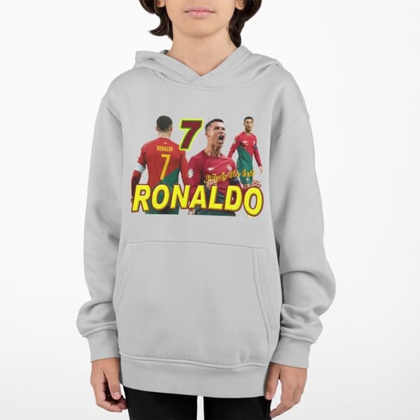 Ronaldo Huvtröja  Ask Hoodie Portugal spelare design
