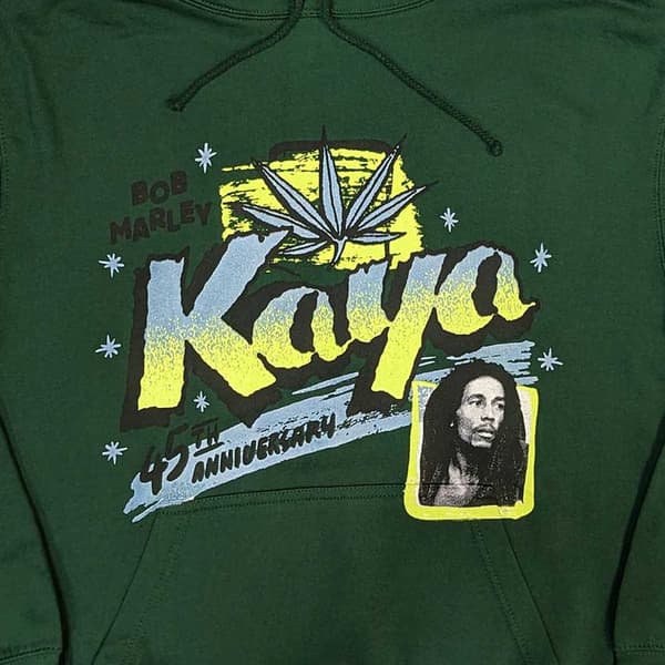 Bob Marley Unisex Kaya huvtröja för vuxna