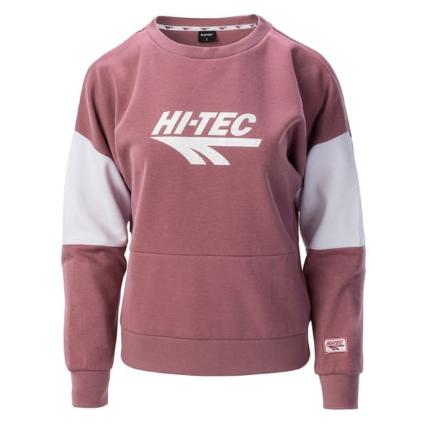 Hi-Tec Womens/Ladies Pere II Sweatshirt Heather Rose/White S
