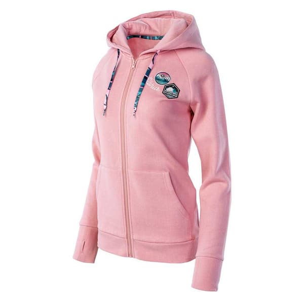 Elbrus Rivia II-hoodie med hel dragkedja för damer/kvinnor