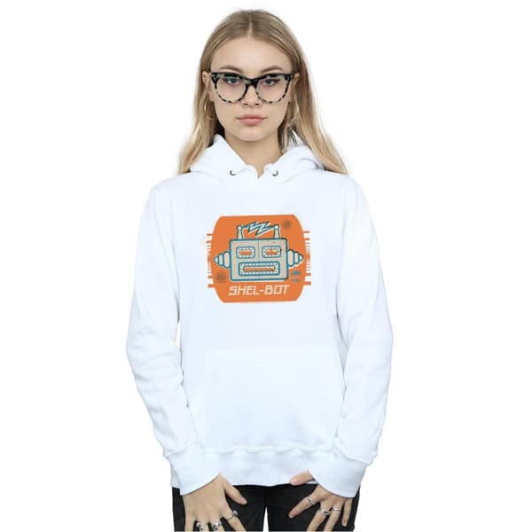 The Big Bang Theory Kvinnor/Damer Shel-Bot Icon Hoodie