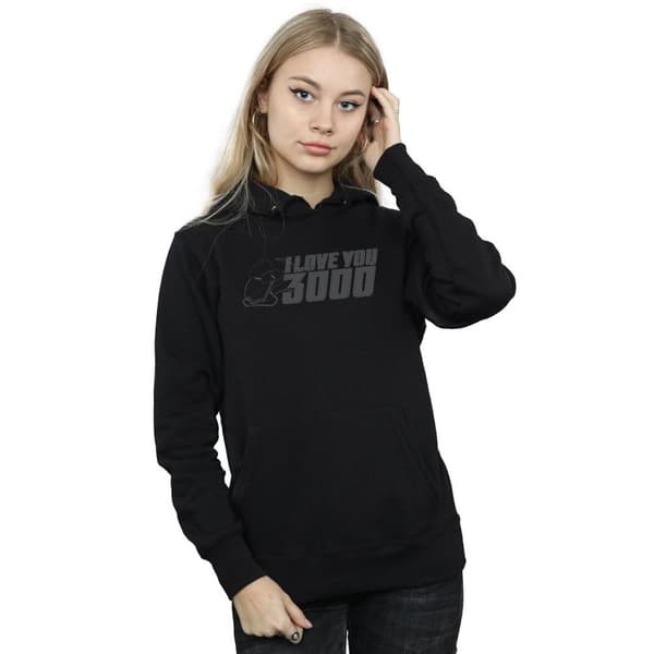 Marvel Womens/Ladies Avengers Endgame I Love You 3000 Helmet Hoodie