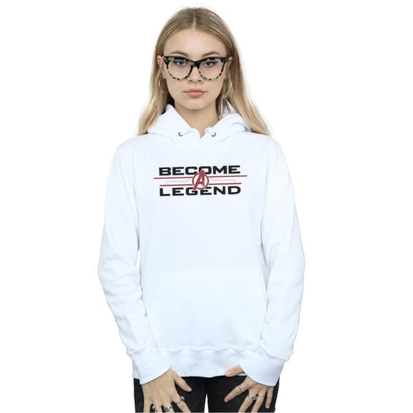 Marvel Womens/Ladies Avengers Endgame Become A Legend Hoodie