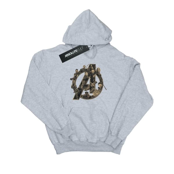 Marvel Girls Avengers Infinity War Marvel Logo Hoodie