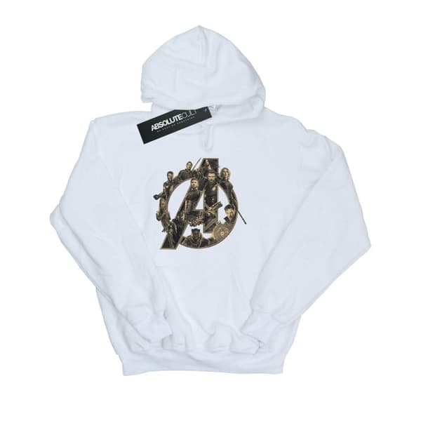 Marvel Girls Avengers Infinity War Marvel Logo Hoodie