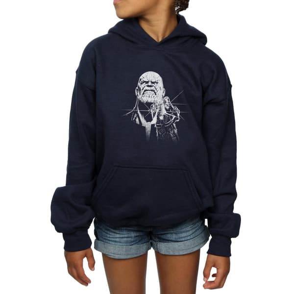 Marvel Avengers Infinity War Fierce Thanos-hoodie för tjejer
