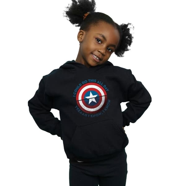 Marvel Girls Avengers Endgame Do This All Day Hoodie
