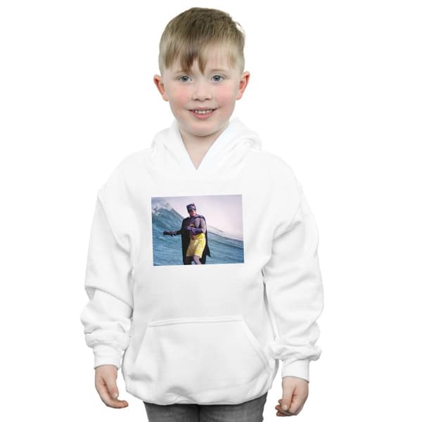 DC Comics Boys Batman TV Series Surfing Still Hoodie
