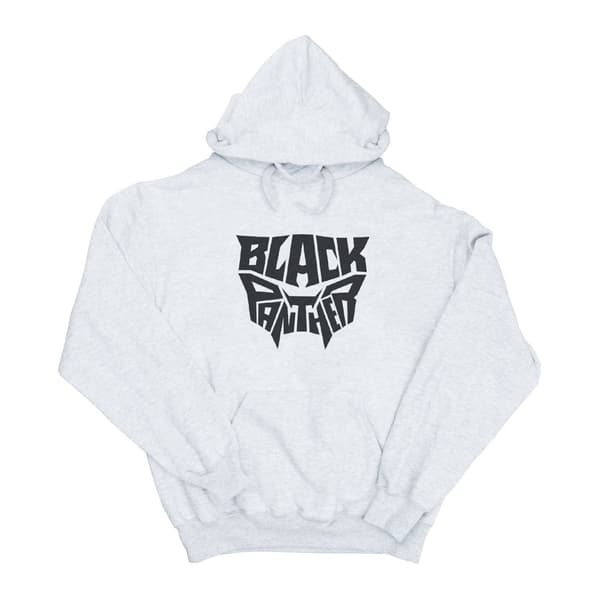 Marvel Huvtröja med emblem och ord från Svarta pantrarna - dam/dam Heather Grey XXL