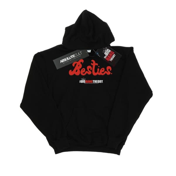 The Big Bang Theory Kvinnor/Ladies Besties Text Hoodie