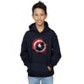 Miniatyrbild 2 av 3: Marvel Pojkar Avengers Captain America Art Shield Hoodie