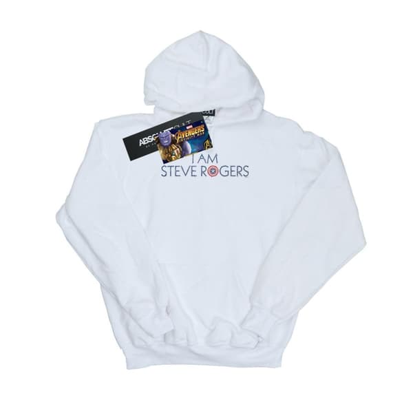 Marvel Boys Avengers Infinity War I Am Steve Rogers Hoodie