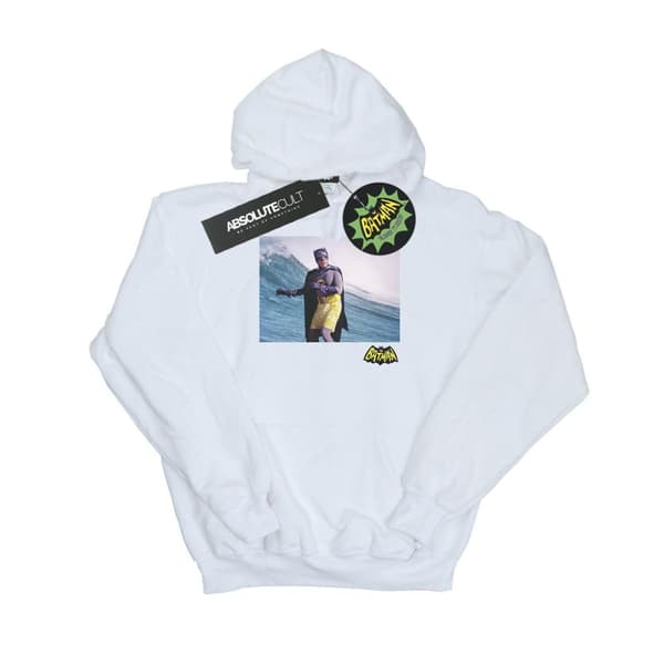 DC Comics Boys Batman TV Series Surfing Logo Hoodie