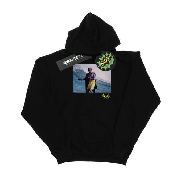 DC Comics Boys Batman TV Series Surfing Logo Hoodie