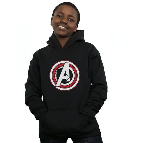 Marvel Boys Avengers Endgame Whatever It Takes Symbol Hoodie