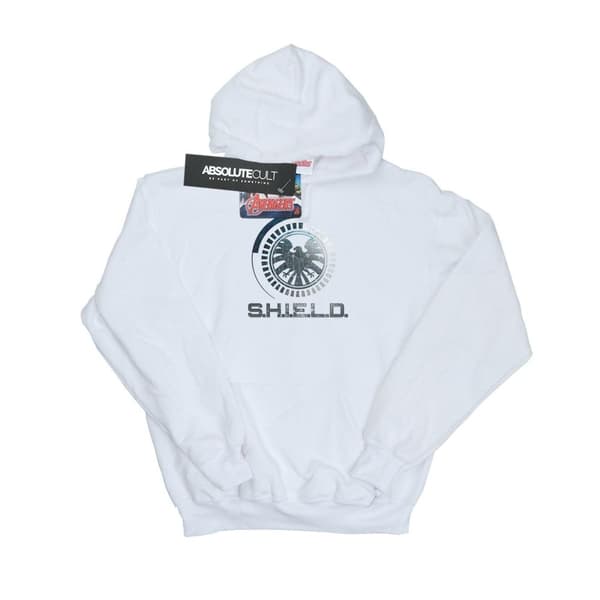 Marvel Huvtröja - Agents Of SHIELD Circuits för kvinnor/damer White XXL
