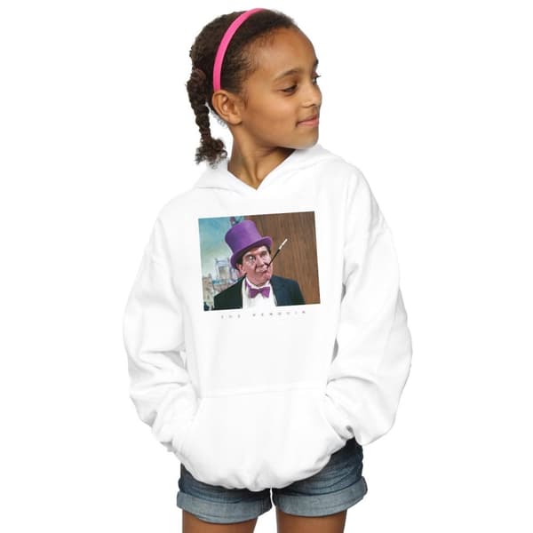 DC Comics Batman TV Series The Penguin Photograph Hoodie för flickor
