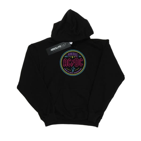 AC/DC Girls Circle Neon Hoodie