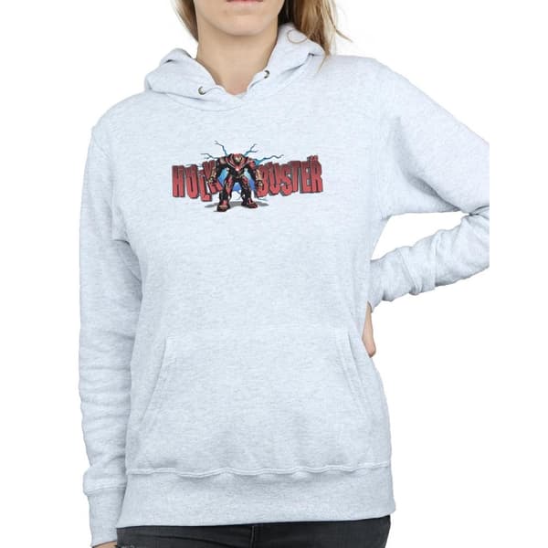 Marvel Womens/Ladies Avengers Infinity War Hulkbuster 2.0 Hoodie