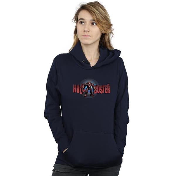 Marvel Womens/Ladies Avengers Infinity War Hulkbuster 2.0 Hoodie