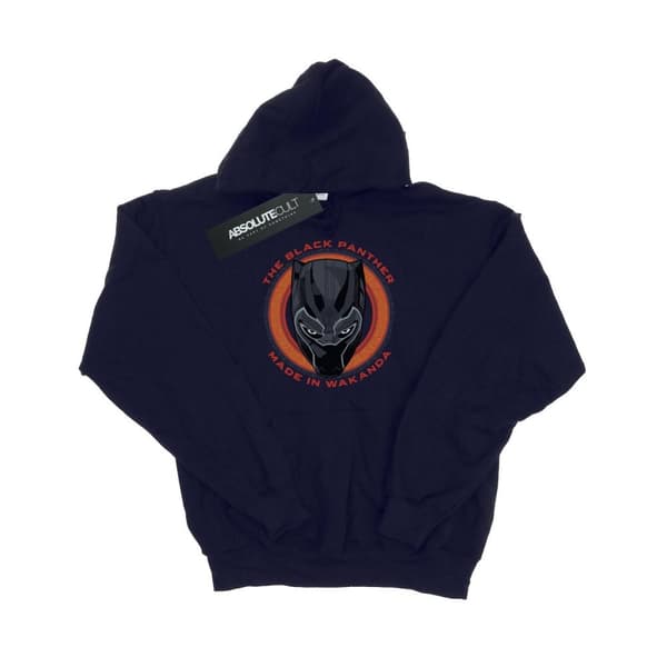 Marvel Womens/Ladies Black Panther Made in Wakanda Red Hoodie
