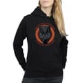 Miniatyrbillede 3 af 5: Marvel Womens/Ladies Black Panther Made in Wakanda Red Hoodie