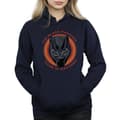 Miniatyrbillede 3 af 5: Marvel Womens/Ladies Black Panther Made in Wakanda Red Hoodie