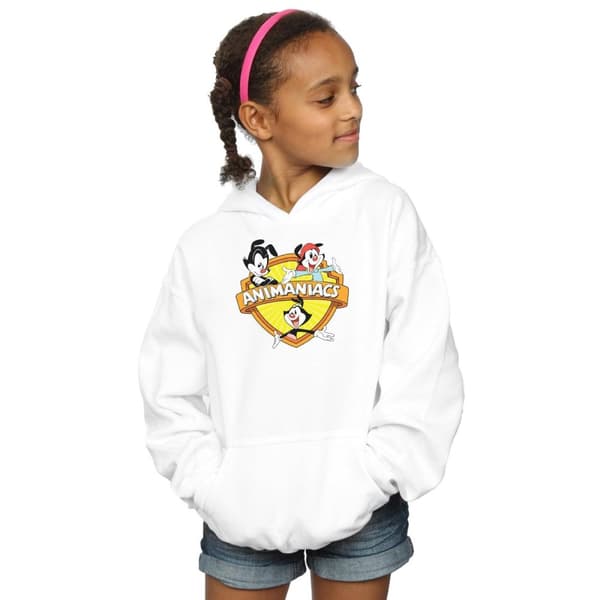 Animaniacs Girls Logo Crest Hoodie