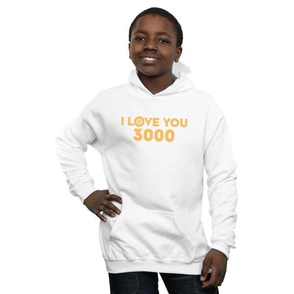 Marvel Boys Avengers Endgame I Love You 3000 Arc Reactor Hoodie