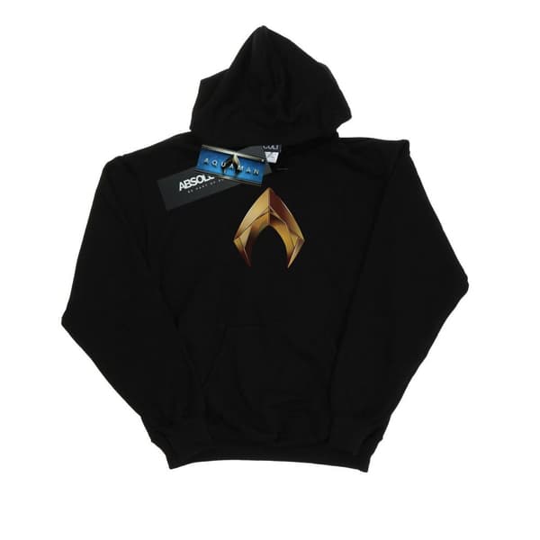 DC Comics Huvtröja med Aquaman-emblem för damer/damer