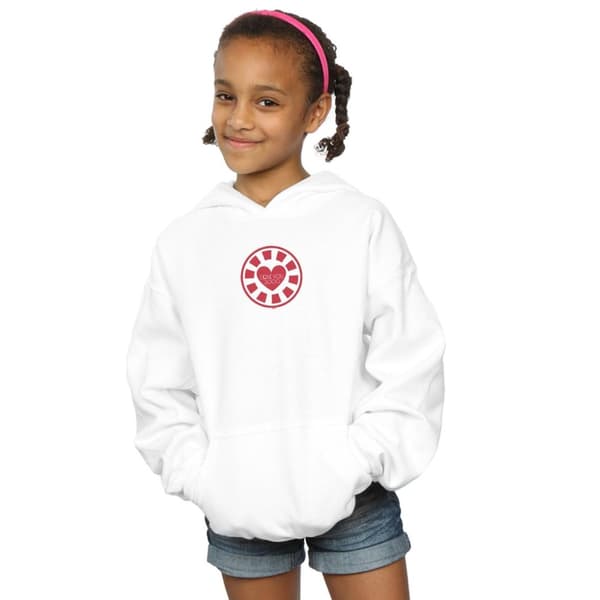 Marvel Girls Avengers Endgame I Love You 3000 Tony Stark Heart Hoodie