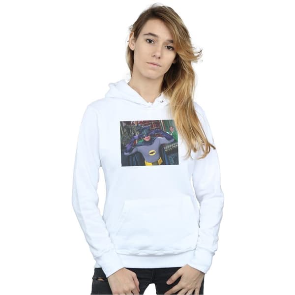 DC Comics Womens/Ladies Batman TV Series Batdance Photo Hoodie