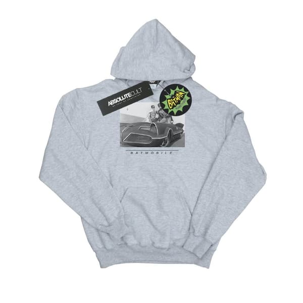 DC Comics Womens/Ladies Batman TV Series Batmobile Hoodie