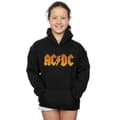 Miniatyrbillede 2 af 5: AC/DC Girls Fire Logo Hoodie