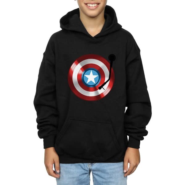 Marvel Kapuschongtröja Captain America Turntable för pojkar